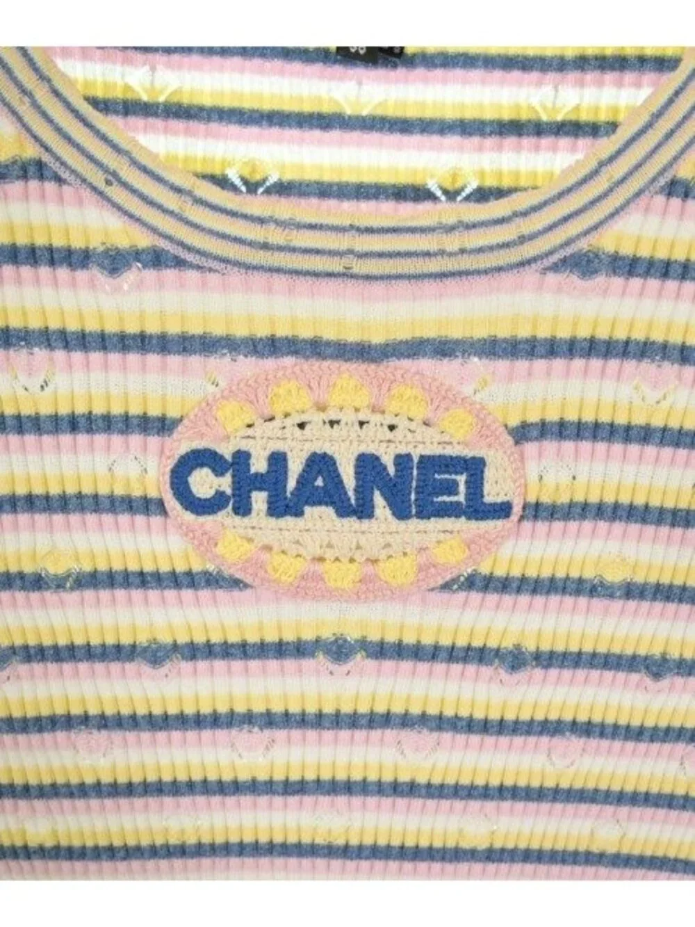 Chanel Knit Sweater Blue